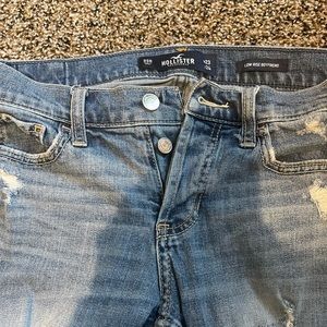Hollister low rise boyfriend jeans